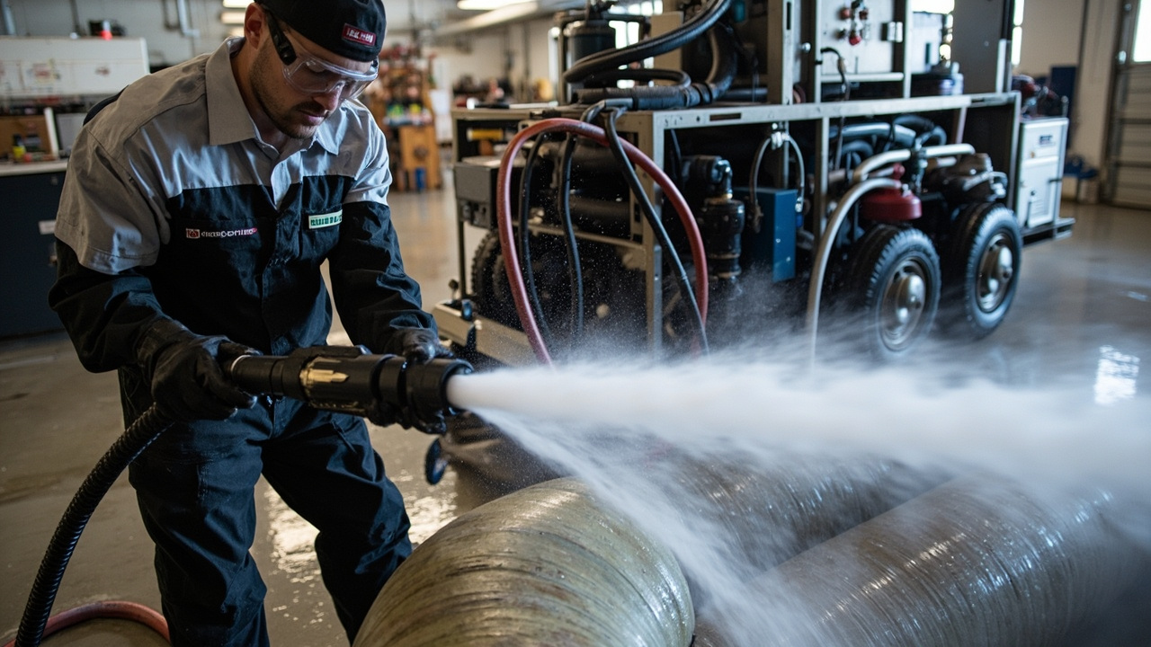 Commercial Hydro Jetting Services in Charlotte – Industrial-Grade Line Clearing That Minimizes Business Downtime