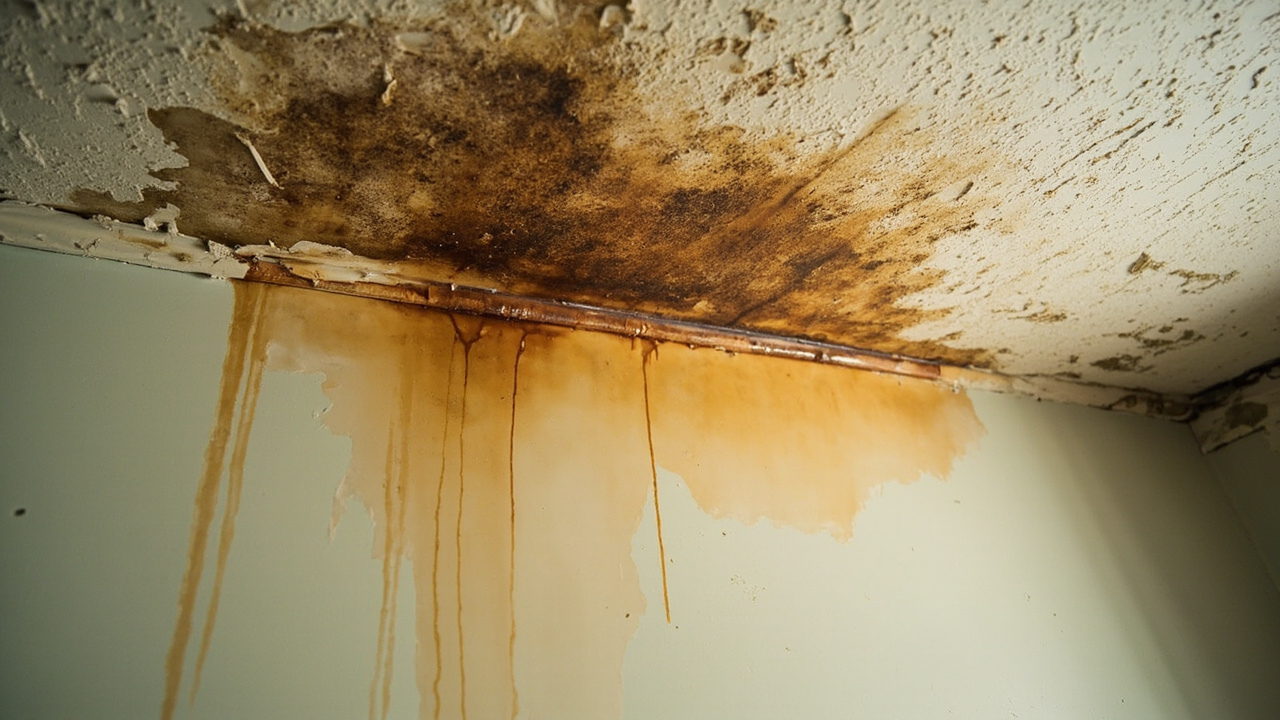 Why Water Stains Appear in Charlotte Homes