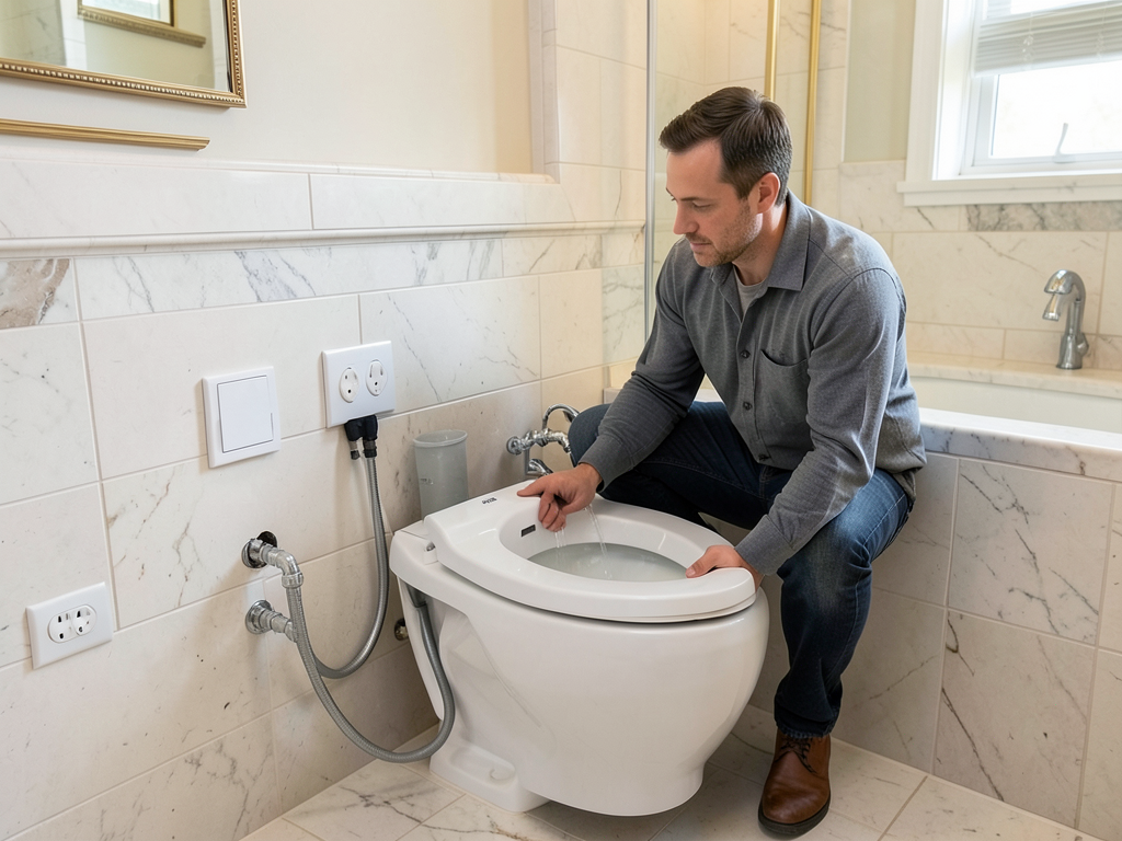 Adding a bidet or smart toilet to your foxcroft pr