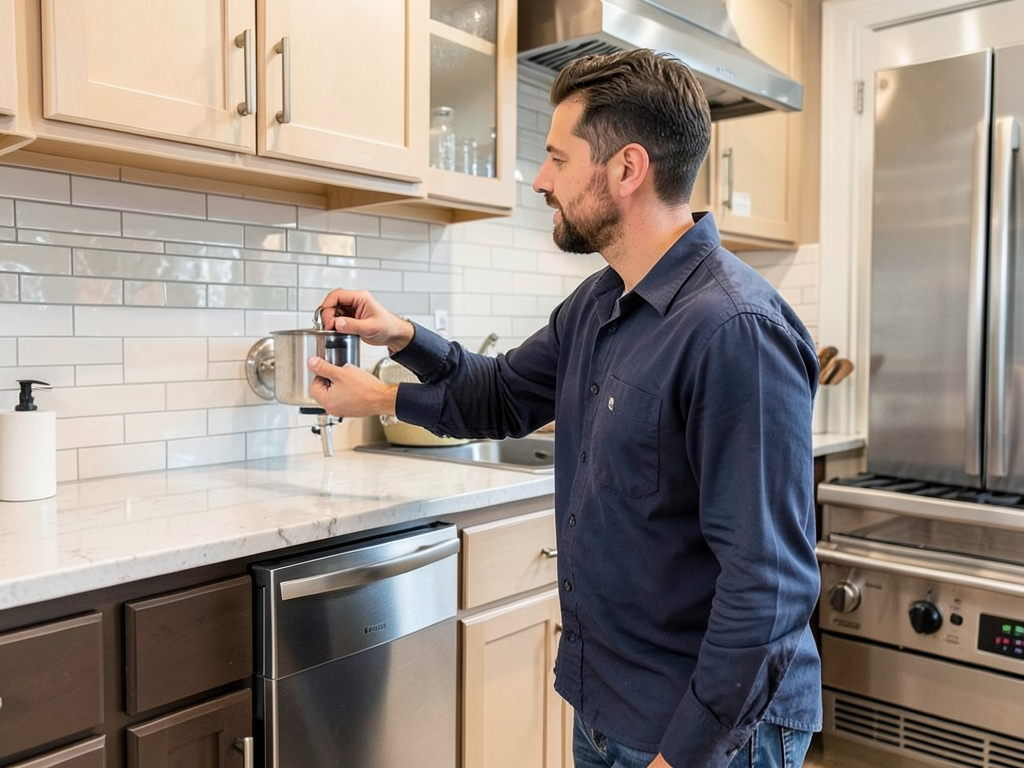 Adding a pot filler to your cornelius kitchen ever