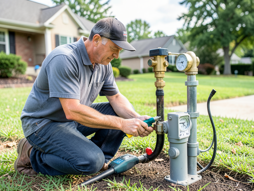 Installing an irrigation meter to lower your month