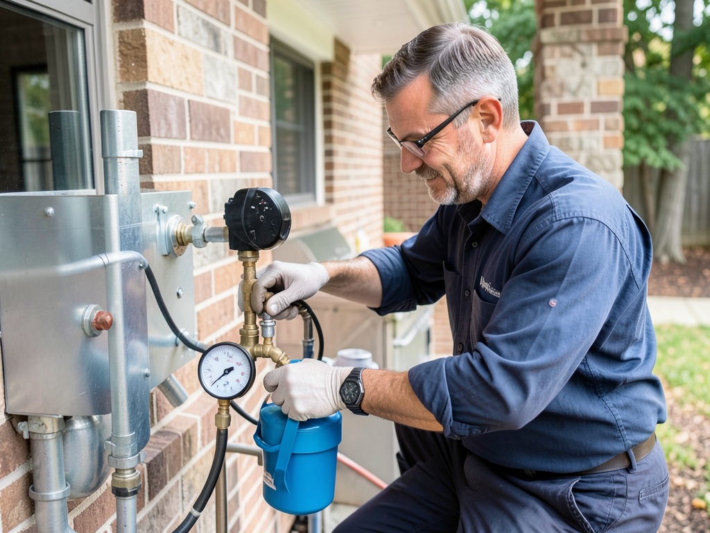 Professional gas line installation for your new ou