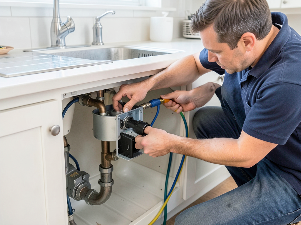 Quick garbage disposal repair and replacement in e