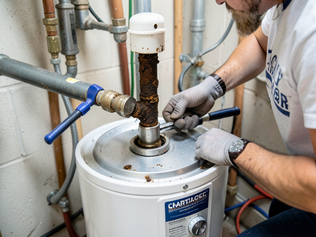 Why your water heater is rusting from the inside (and how the anode rod saves it)